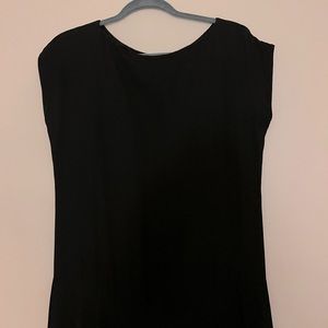 Black Prada 1920 style flapper dress with beading